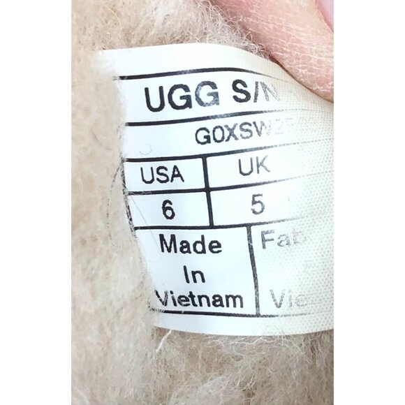 UGG ADORIA TEHUANO Chestnut Pull-on Boots Big Girls 6 /36 #1017785y - Picture 10 of 11